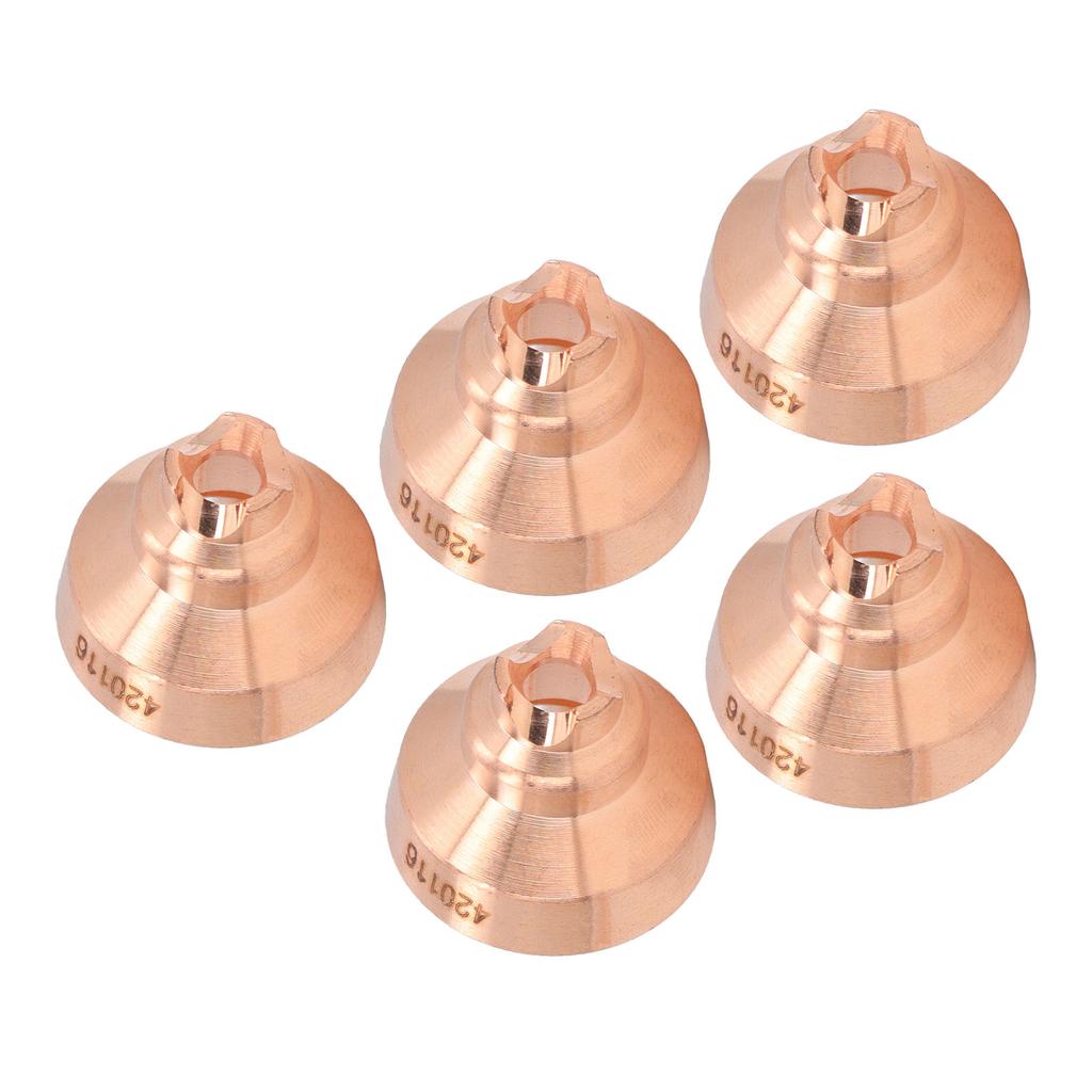 5PCS Consumables Tip Shield Brass Hand Drag Cutting Torch Shield for PMX 30XP Consumables