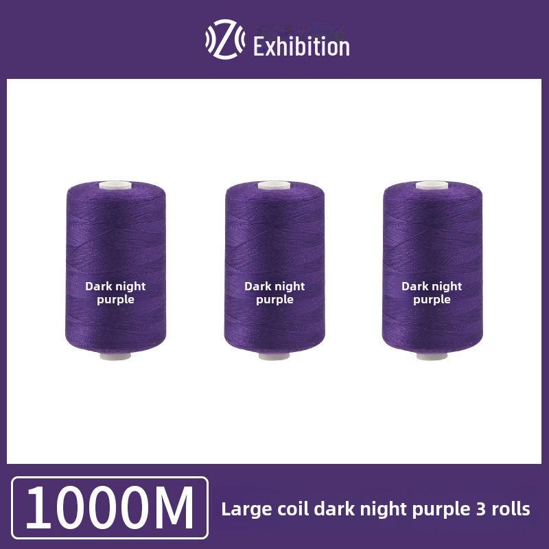 1000 ярдов ниток для бытового шитья: Полиэстер, цветная ручная работа, тонкая катушка