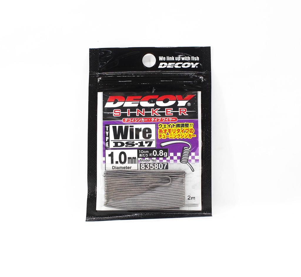 Decoy DS-17 Sinker Coil Wire Soft 1mm 2m (5807)