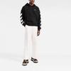 Off-White Diag Helvetica Over Hoodie Black/White Men Tops OMBB037C99FLE0011001