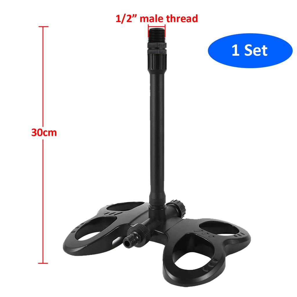 5Pcs 1/2" Female Thread 90/180/360° Pop Up Sprinkler Football Field Golf Course Grassland Turf Lawn Irrigation Watering Nozzles