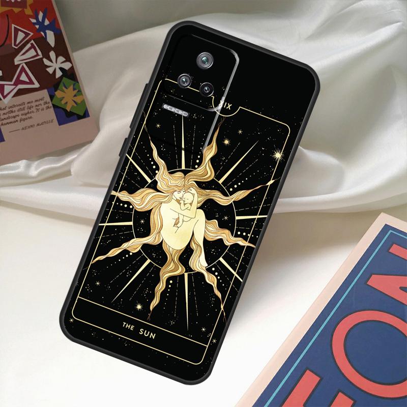 Witches Moon Tarot Mystery Totem Funda For POCO M6 Pro X3 X4 X5 X6 M5s F3 F5 Xiaomi 13T Pro 12T 11T 12 13 Lite 14 Ultra Case