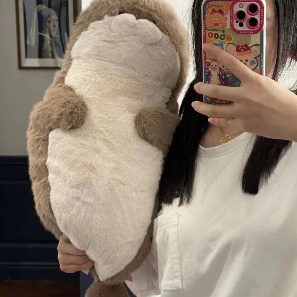 60Cm Cute Seal Plush Toys Soft Pillow Lifelike Simulation Stuffed Sea Otter Soft Doll Animal Toy Cartoon Otter Kid Birthday Gift