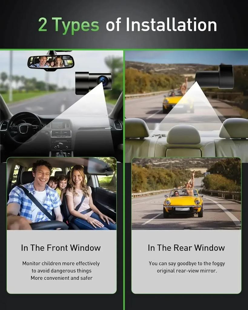 4K Black Box Car Camera with WIFI UHD 2160P Dash Cam CAR DVR Vechile Vidoe Recorder Dash Camera