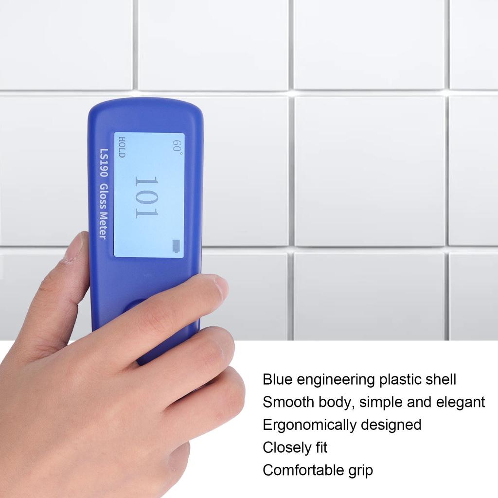 Glarimeter Paint  Gloss Meter  Digital LCD Gloss Meter Paint  Glossmeter Tester Glarimeter for Stone Metal