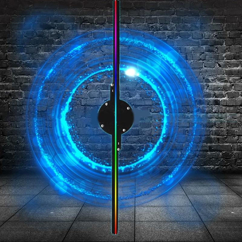 Обновленный 3D-голографический рекламный дисплейный вентилятор Высокое разрешение Добавлен голографический проекторный вентилятор Магазин для бизнеса