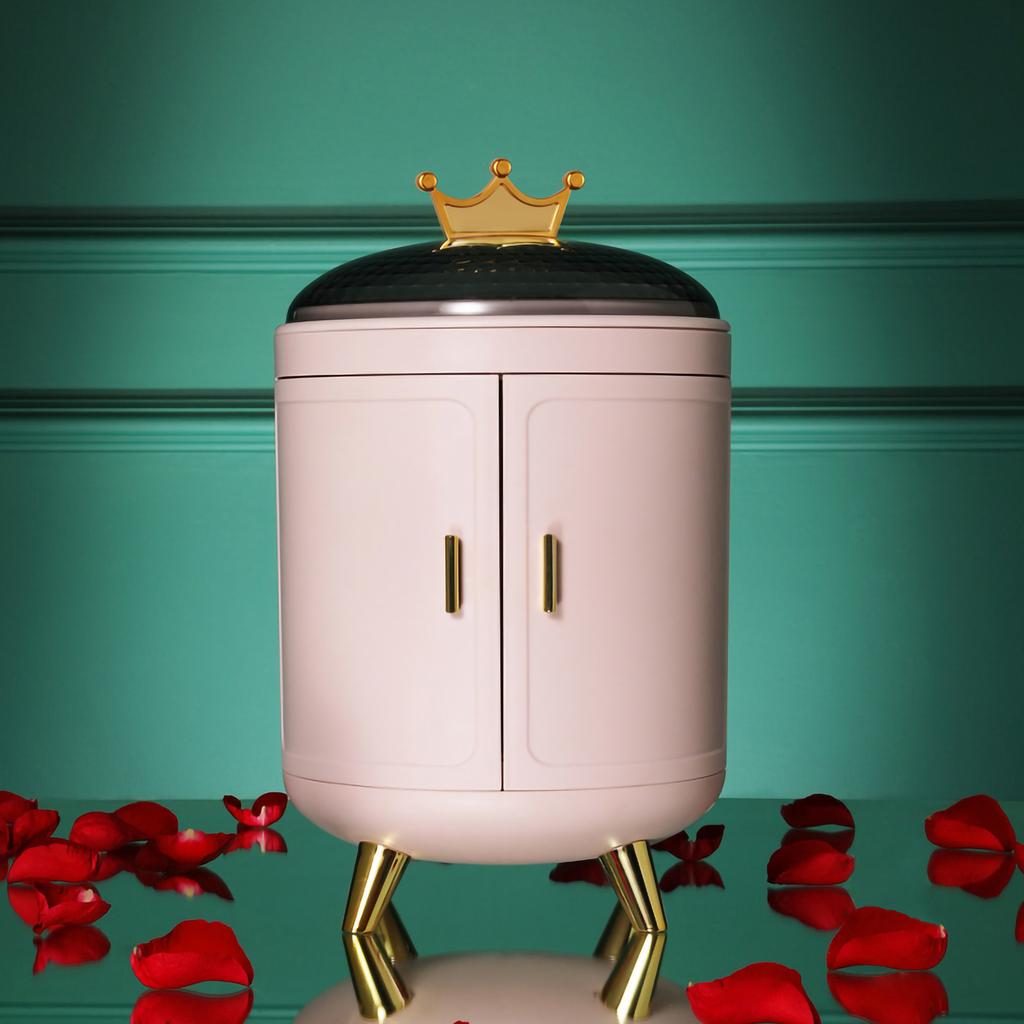 Makeup Storage Box Make Up Skincare Holder Jewelry Bag Cosmetics Organizer Plastic Container For Bathroom Dressing Table Home