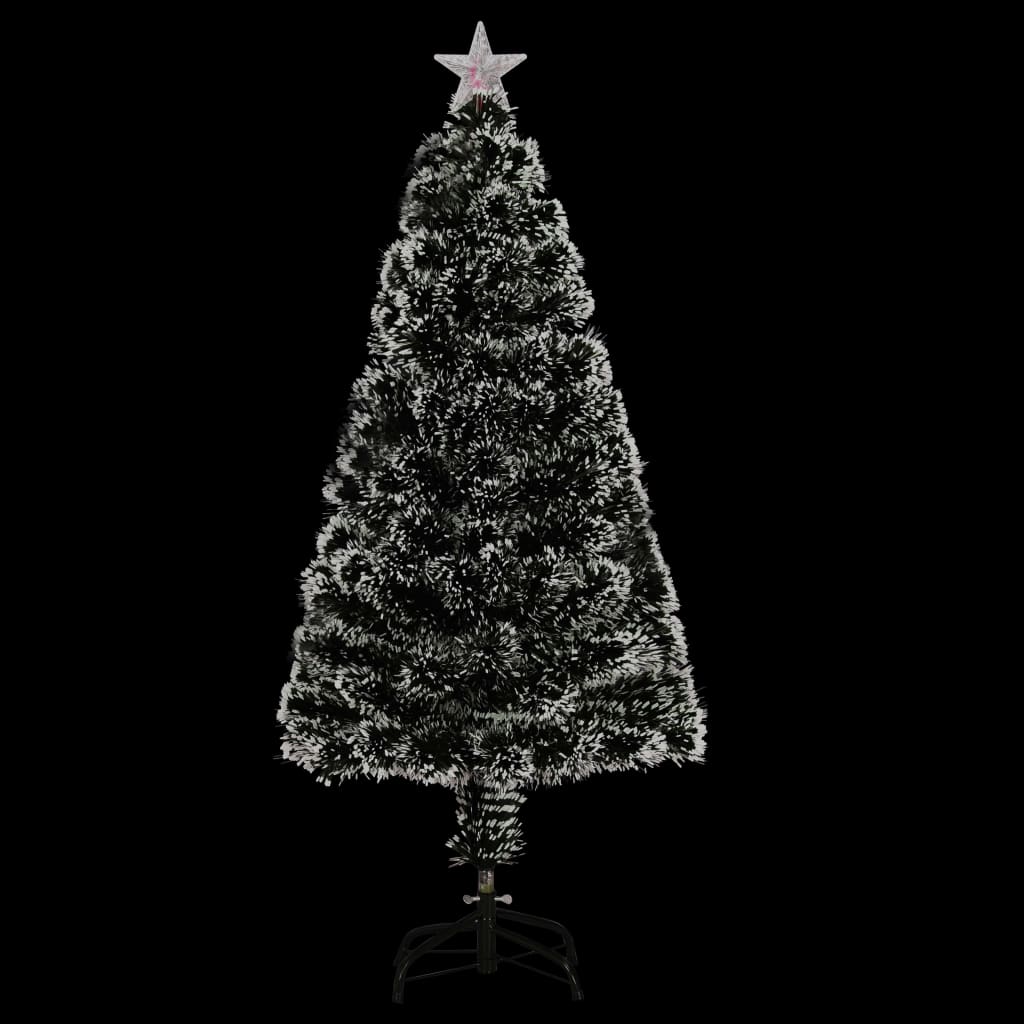 Illuminated Christmas Tree with Stand and LED 120 cm Fiber Optic