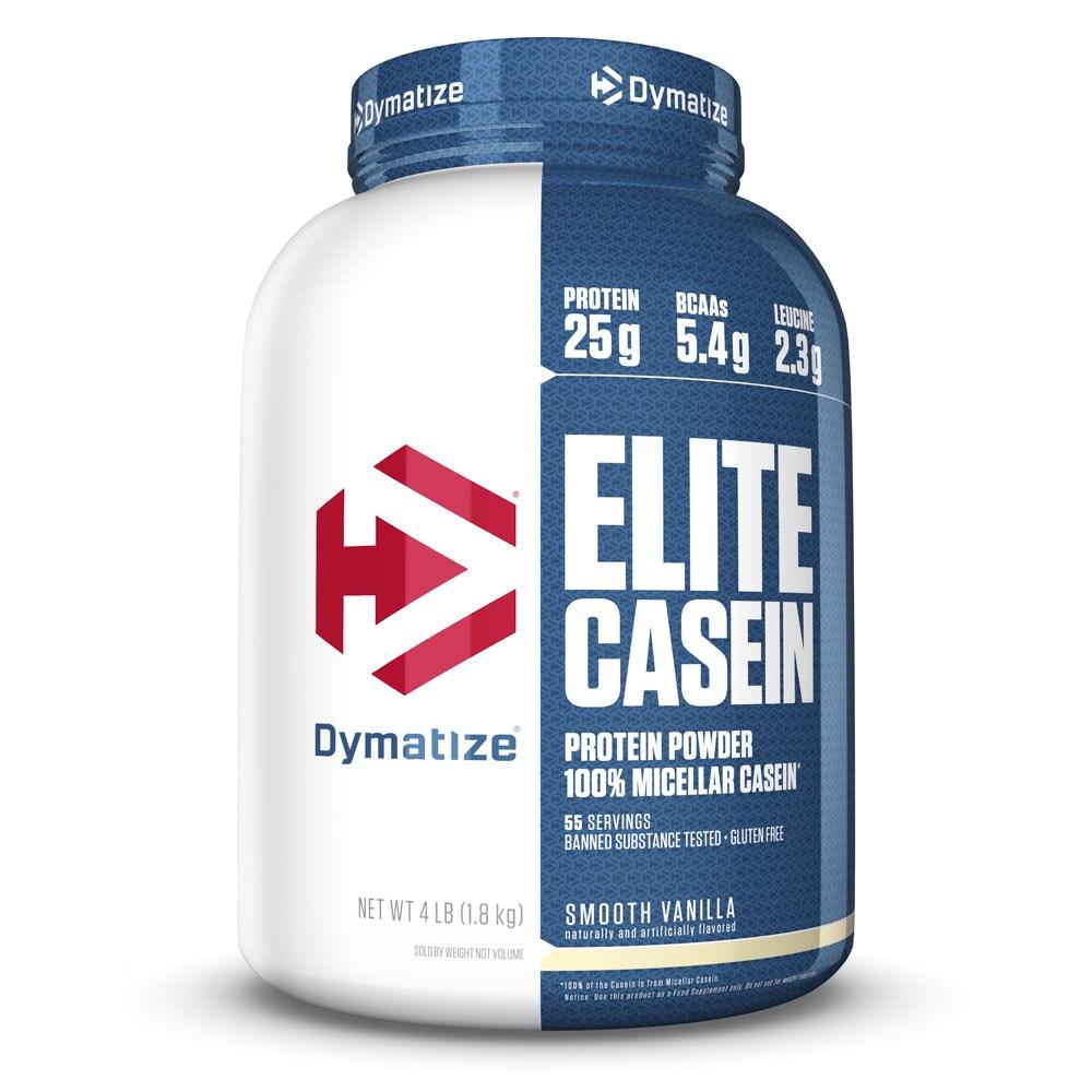 Dymatize Elite Casein Protein Powder Smooth Vanilla 1 pcs 1.8kg Ingredients: may be subject to change at the manufacturer’s | 1 pcs 1.8kg