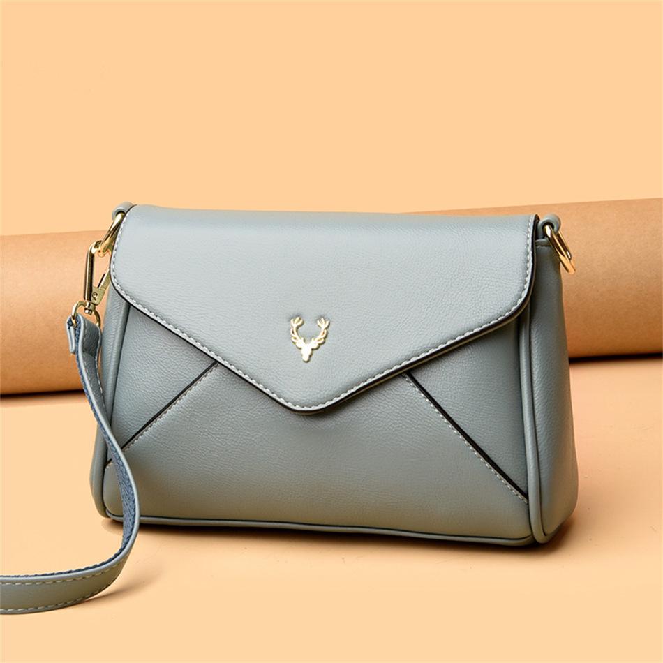 New Korean Style Fashion Casual Flip Shoulder Bag Small Bag Shoulder Bag Envelope Envelope Crossbody Bag