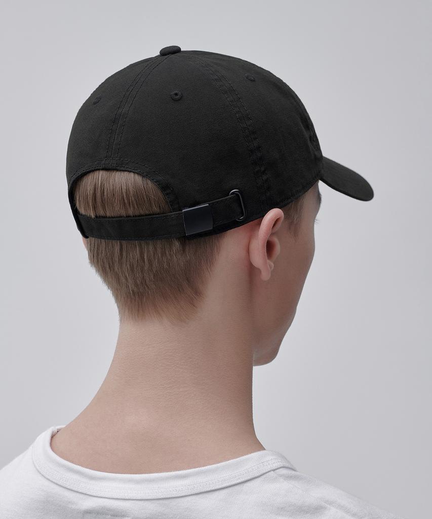 MUSINSA STANDARD Cotton Washed Ball Cap [Black]