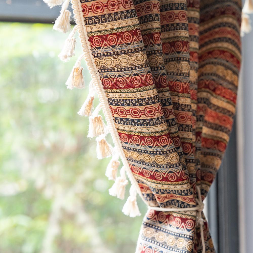 Американская полосатая штанга, Кухонная занавеска, Короткая занавеска, Занавеска на дверь спальни, Эркер, Кофе, Полуштора, Занавеска для гостиной