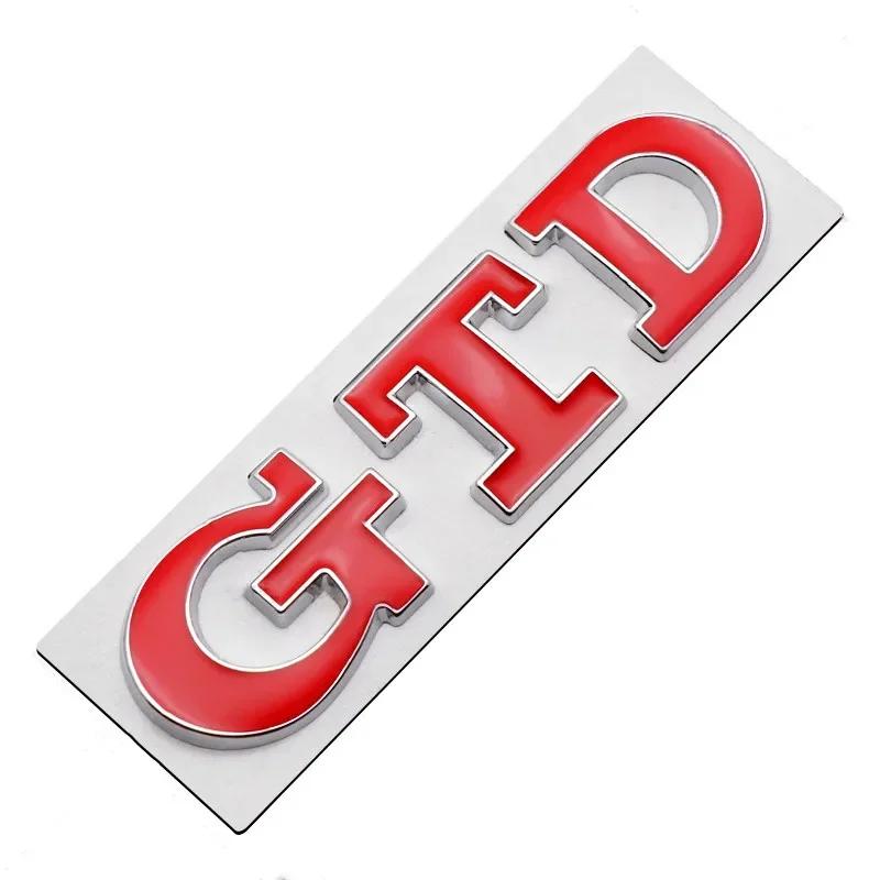 2026 Новый Для VW VOLKSWAGEN 3D Металл TSI TDI GTD GLI Задняя Крышка Багажника Значок Эмблема Автомобиля Наклейки Авто Наклейка Для VW Volkswagen Polo Golf