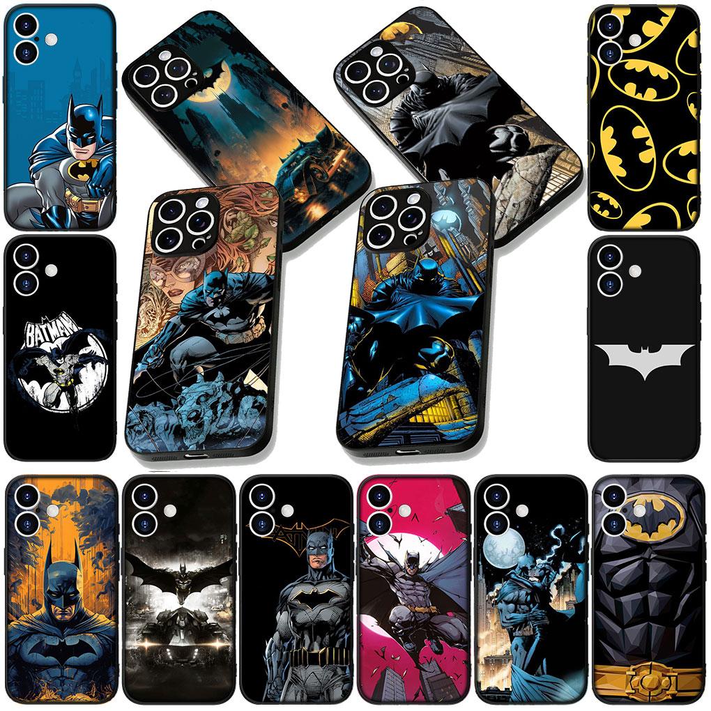 Бэтмен Брюс Уэйн DC Comics Чехол для телефона Бэтмен для Xiaomi Poco C75 C65 C71 C85 X7 X6 X5 M6 M7 F7 F8 Ultra F6 Pro Мягкий чехол