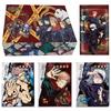Карты Jujutsu Kaisen Продвинутая глава Редкие металлические карты Класс Карты-песчаники Годжо Сатору Фусигуро Мегуми Коллекционные карты