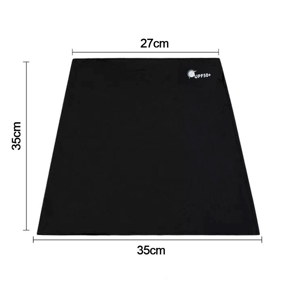 Ear Hanging Ice Silk Face Mask UV Protection Face Cover Portable Sunscreen Face Veil