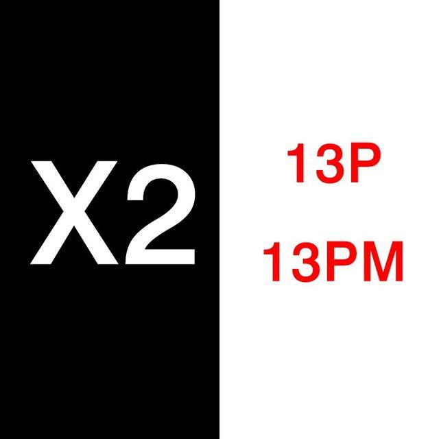 Front/Back Camera Blue Light Bead Lens For iPhone 12 13 14 11 Pro X XS Max XR 7 8 Plus Mobile Phone Replacement Repair Parts
