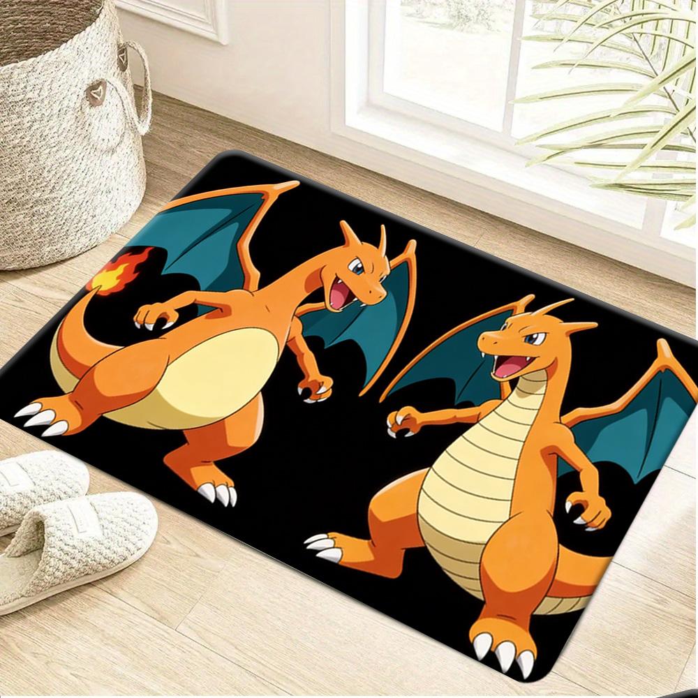 Pokemon Charizard Double Print Non-Slip Doormat Soft Floor Mat