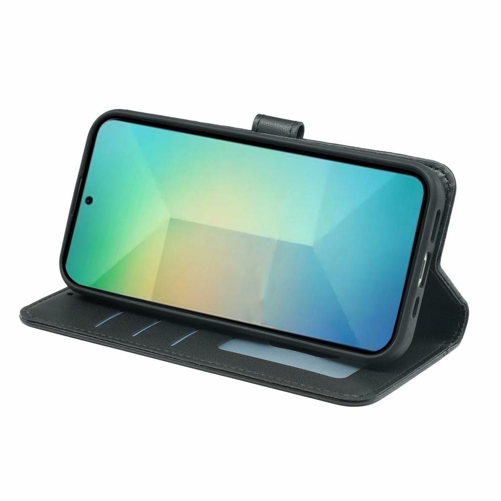 Для Samsung Galaxy S26+ Чехол-бумажник Магнитная застежка Кожаная обложка для телефона с ремешком