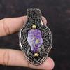 Purpurite Pendant Copper Wire Wrapped Pendant Gemstone Pendant Brand New Pendant Copper Wire Jewelry Gift For Women Handmade Antique Pendant
