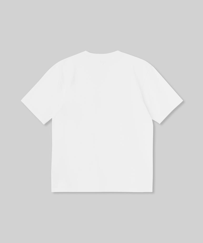 MUSINSA STANDARD Henley Neck T-Shirt [White]