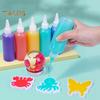 1 Set Kids Water Elf Toy Kit with 18 Shape Molds Water Gel Toy DIY Handmade Water Animal Creation Craft Kit Toddlers Boys Girls Gift