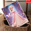 Disney Princess Pearl Painting Kit Handmade DIY Home Decoration Painting Elegant Dress Butterfly Motif Wall Art Craft Supplies