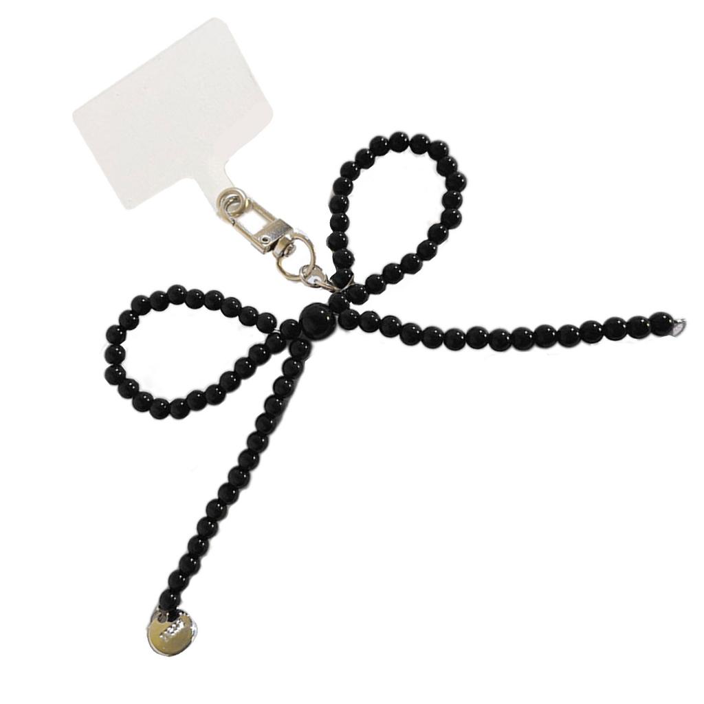 Жемчужный бисерный бантик Подвеска Подвеска Сладкий Крутой Ремешок для телефона Украшение для сумки Портативный Сладкий шнурок для девочек женщин