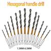Надежный набор сверл HSS для аккумуляторных отверток 14 шестигранный хвостовик 1 56 5 мм