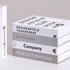 Foldable Simulation Book English Desktop Book Ornaments Decoration Book Fake Book  Desktop