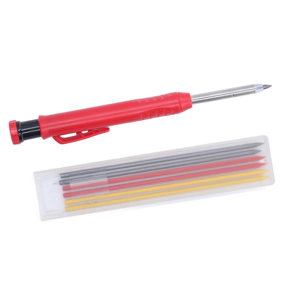 Woodworking Marking Pen 2.8mm Tungsten Carbide Tip Multifunction Scribing Tool with Refill3 Color