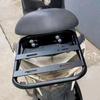 Motorcycle Rear Luggage Rack, Electric Bike Trunk Cargo Rack Easy Installation Iron Tail Storage