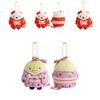 Adorable Japanese Corner Creatures Plush Keychain Soft Cartoon Cat Doll Gifts