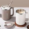 Stainless Steel Vacuum Water Bottle 500ml Milk Coffee Mug Drinkware Insulated Coffee Cup  Tea