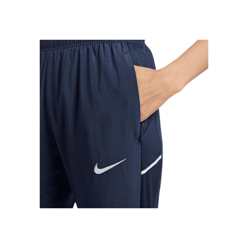 Nike Dri-Fit Модные Универсальные Приятные к коже Быстросохнущие Вязаные Спортивные Брюки Женские Брюки Темно-синий IB8907-410
