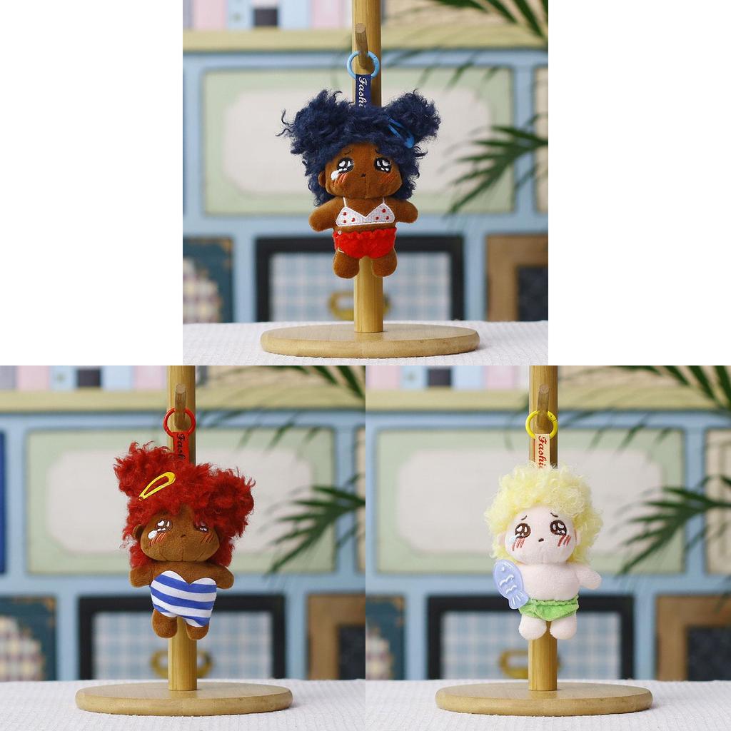 Cartoon Style Hairy Plush Toy With Pp Cotton Filling For Kids Room Decor And Play