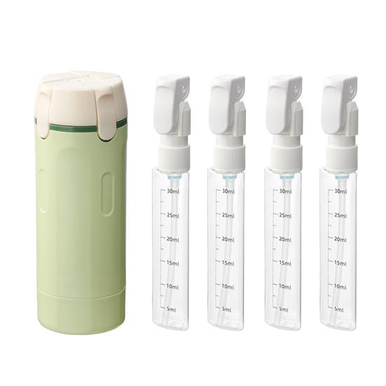 4 шт./набор 30 мл дорожная бутылка герметичная многоразовая бутылка для хранения лосьона, кондиционера, шампуня, дозатор, портативный многоразовый пустой контейнер для туалетных принадлежностей