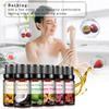 PHATOIL 6 шт. фруктовое эфирное масло Новогодний подарочный набор Клубника Манго Ананас Кокос Ароматерапевтические диффузоры Масло для ухода за кожей Диффузор свежести воздуха