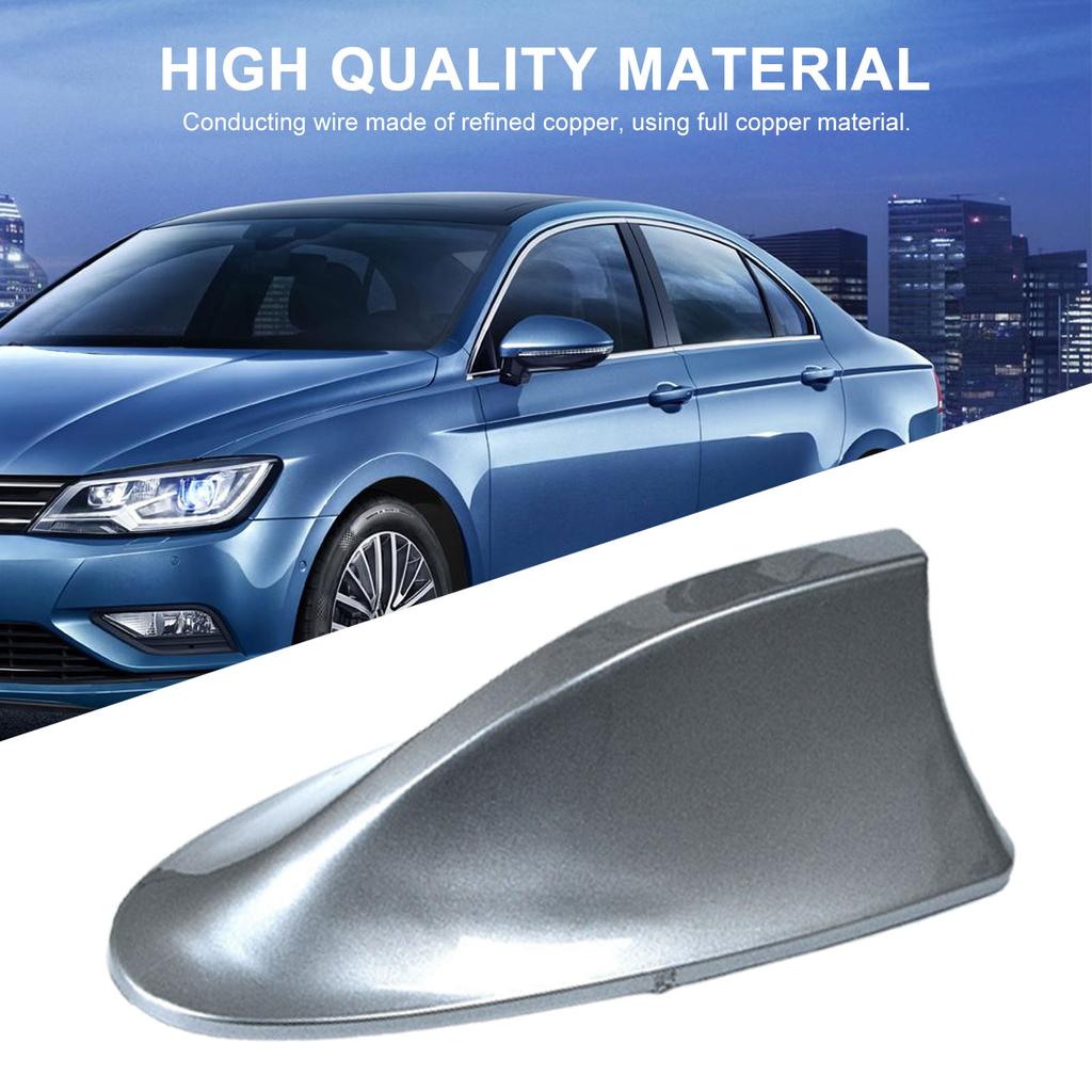 Car Antenna Car Top Shark Fin Decoration Aerial Radio Signal Antenna Cover Universal Car Roof Shark Fin Antenna Car Styling Way