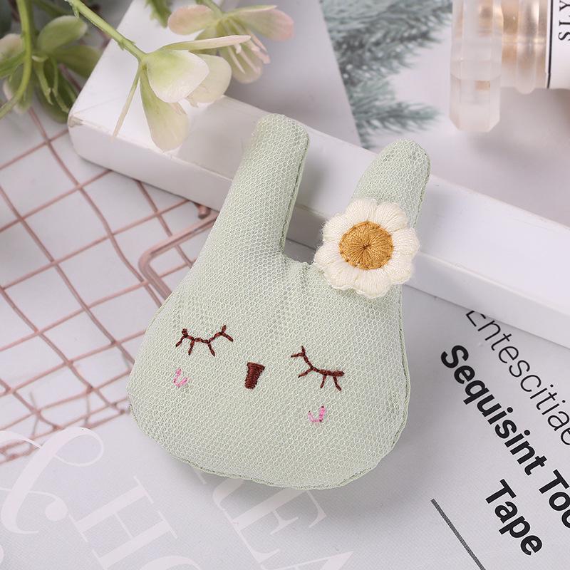 Подвески в виде плюшевых кукольных головок и аксессуары с хлопковым наполнителем: Цветы, кролики, сумки, обувь, носки, милые броши