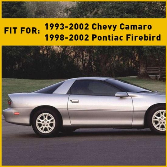 Fits 1998-2002 Pontiac Firebird Red LED Side Marker Lights Smoked Front Car Side
