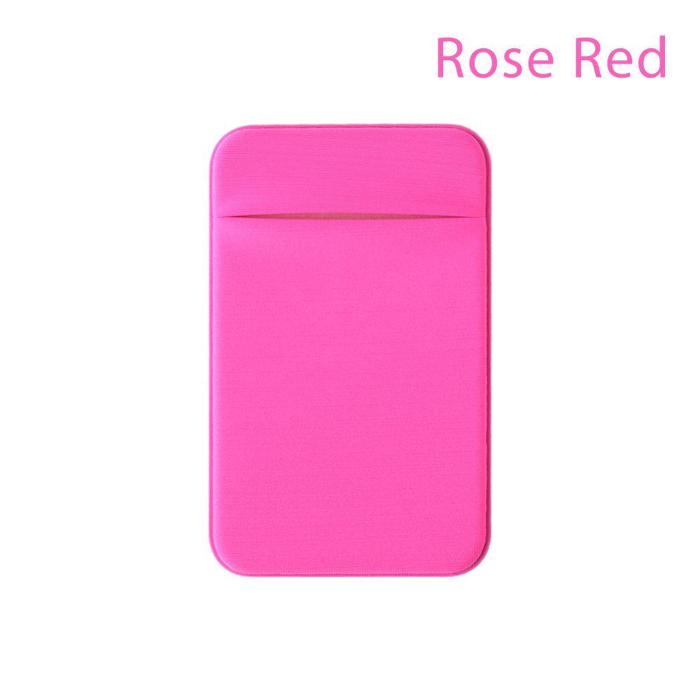 Stretch Fit most Phone Phone Card Holder Adhesive Case Cellphone Pocket Cell Phone WalletSticker