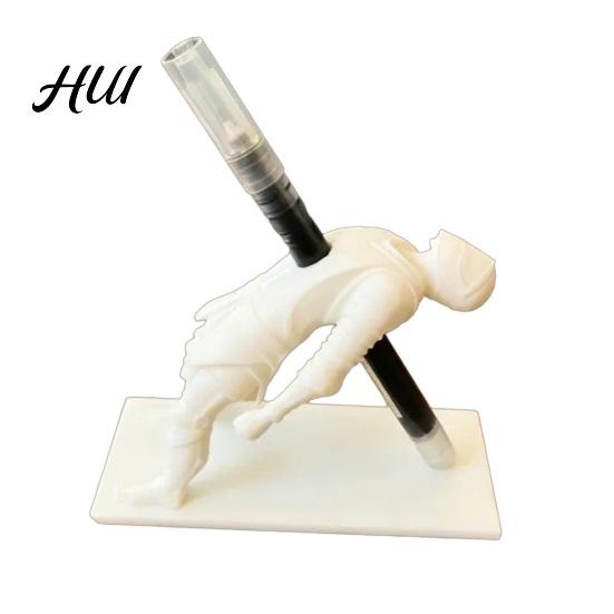 Stable Pen Stand Assassin Holder 3D Printed Creative Desk Organizer with Arrow Design Funny Novelty for Office School Unique Desktop Decor