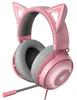 Razer Kraken Kitty Quartz Pink Gaming THX Cat Cooling Gel for and Japanese Distributor Headset, USB, 7.1, Ears, Chroma, Noise-Canceling Microphone,