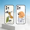 M-Современная минималистичная абстракция Чехол для телефона Для iPhone 17,16,15,14,13,12,11 Plus,Pro Max,SE4Мягкий силиконовый Черный чехол