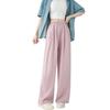 White Milk Fu Bingsi Yamamoto Pants for Women New Summer Small Casual and Lazy Texture Wide-leg Pants