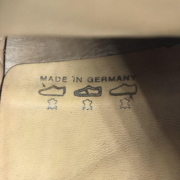 Vintage Lloyd Germany Leather Square Toe Brown 25.5(USED)