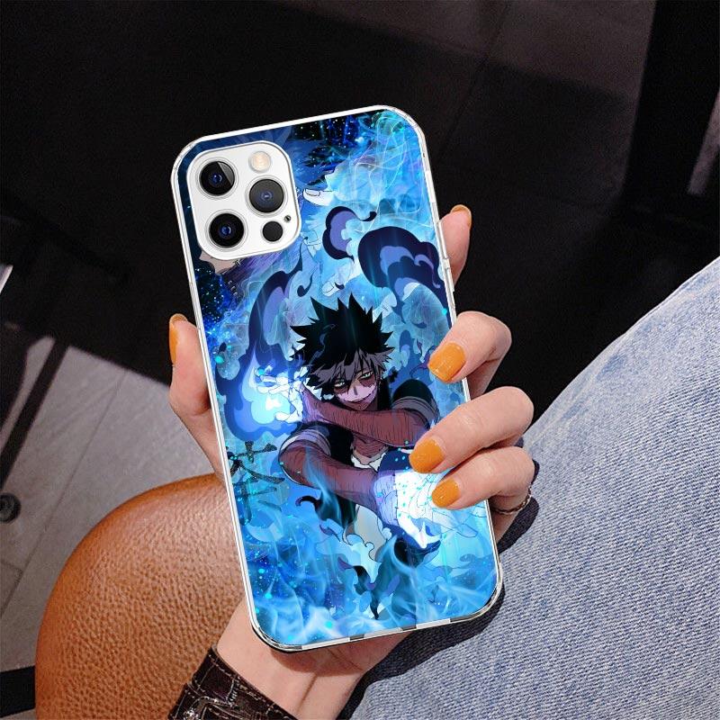 Чехол для телефона My Hero Dabi Bnha для iPhone 17 Air 16 Pro Max 16E 15 + 14 Plus 11 12 13 Mini 7 8 SE Подарок Печатная Крышка Fundas 17 Air 1