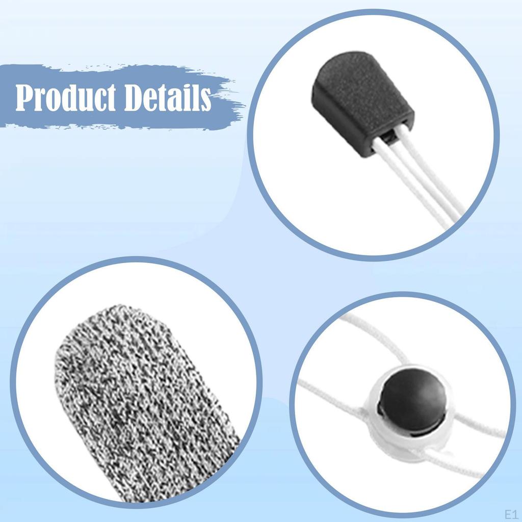 3Pcs Single Finger Fishing Gloves Casting Portable Lightweight Outdoor Adjustable Guards Fly