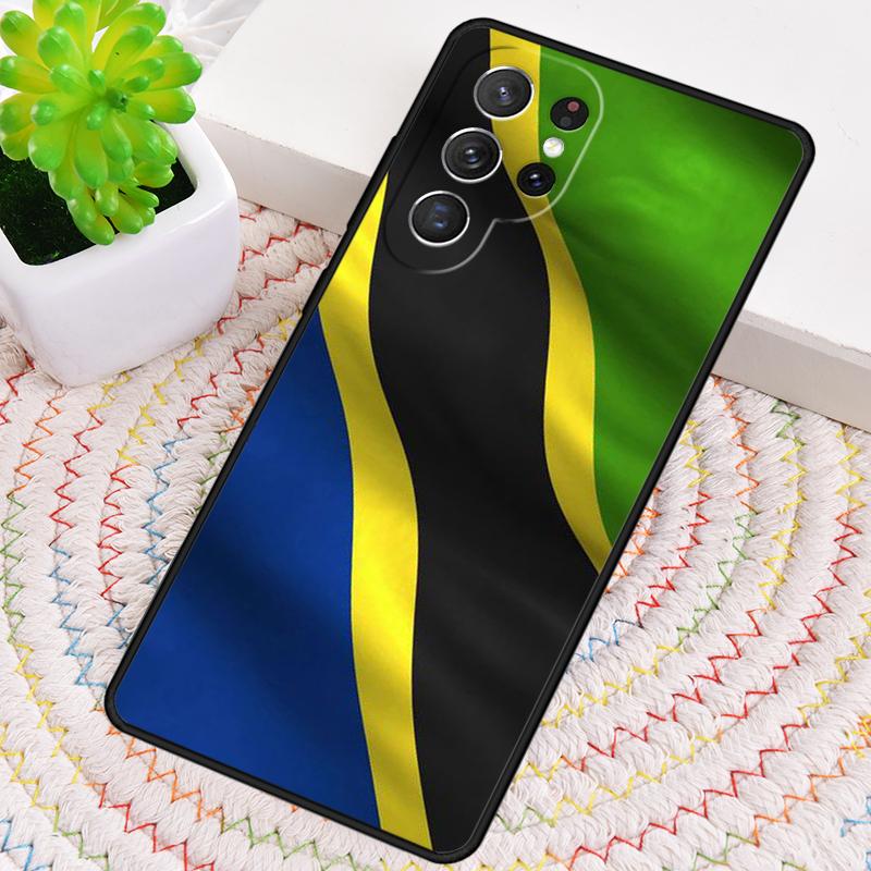 Чехол для телефона из ТПУ с гербом и флагом Танзании для Samsung Galaxy note 10 pro S26 S25 S24 S23 S22 Ultra Plus S21 FE S20